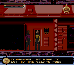 Star Trek - Deep Space Nine - Crossroads of Time (USA) In game screenshot